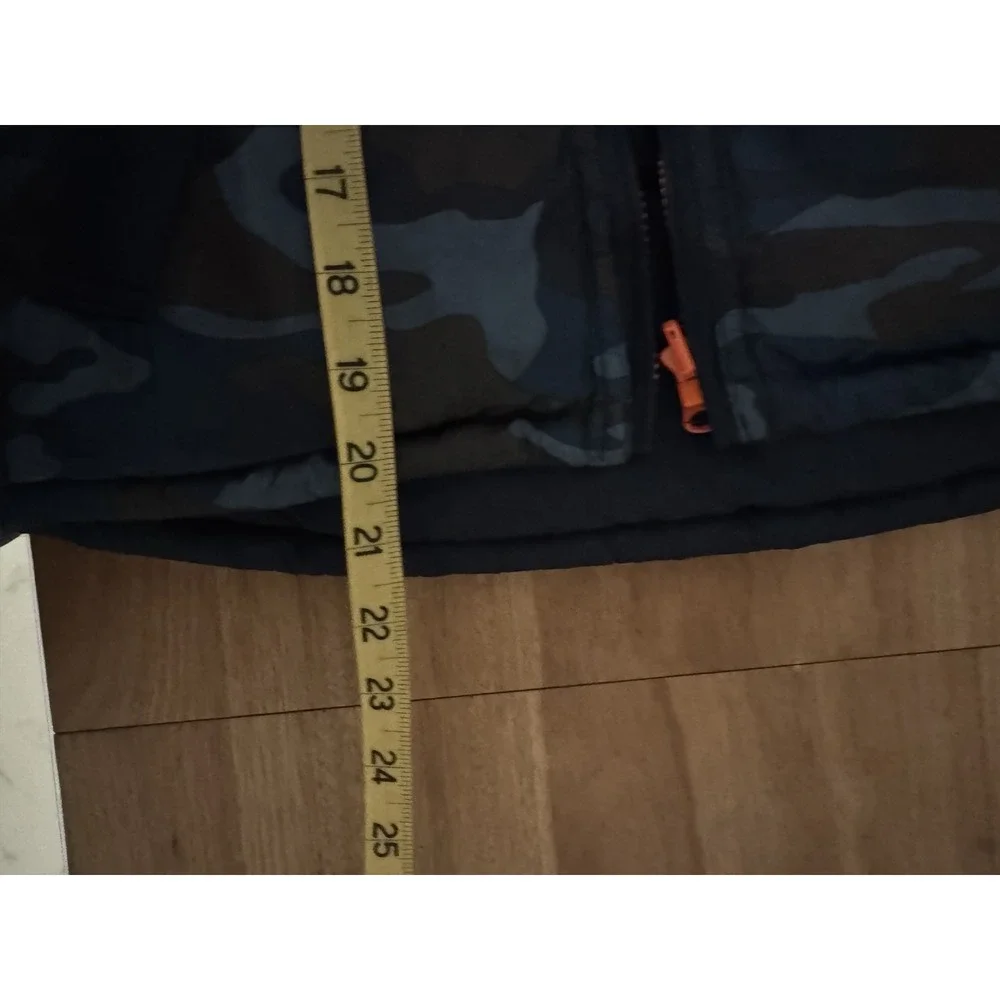 Gap Kids Boys‎ Reversible Puffer Best Blue Camo Size Small